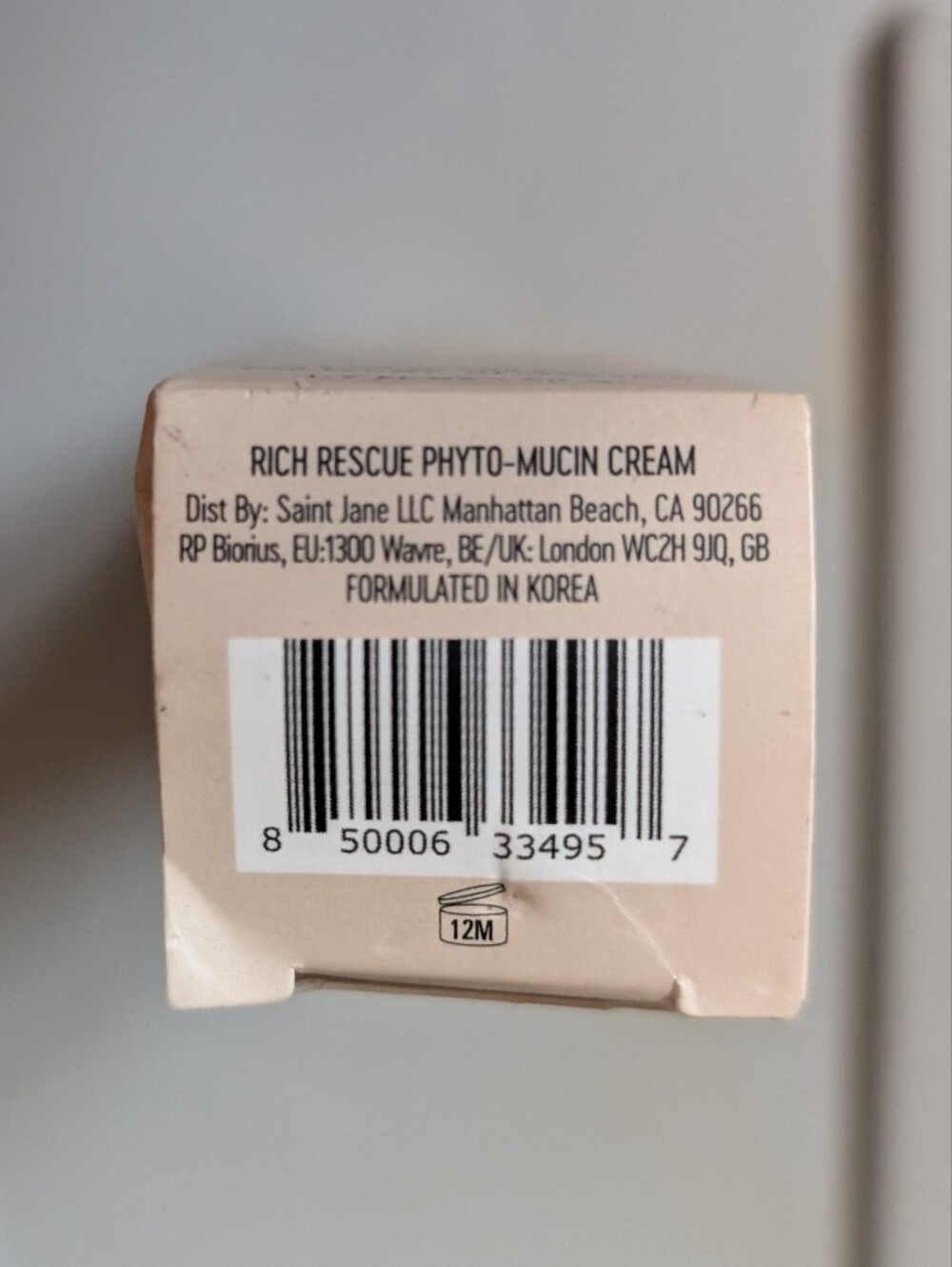 Suntayne Rich Rescue Phyto-Mucin Cream — Pink - Picture 5 of 6